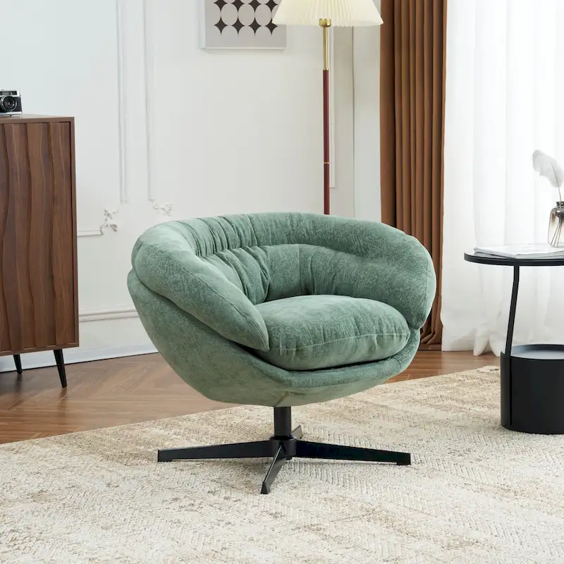 Liamer Swivel Club Chair by Christopher Knight Home