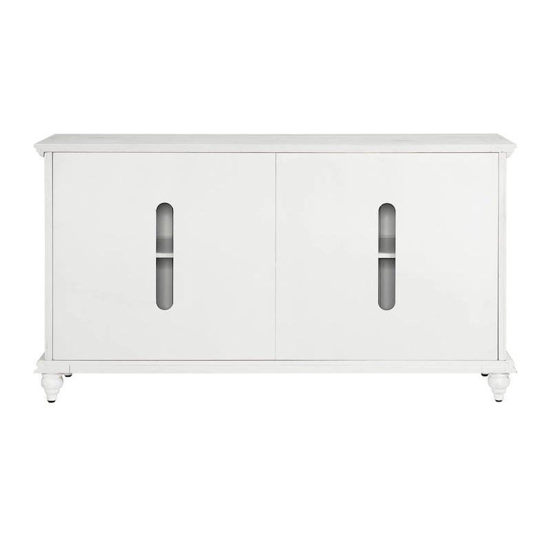 Garden District Solid Wood 65 TV Stand Console