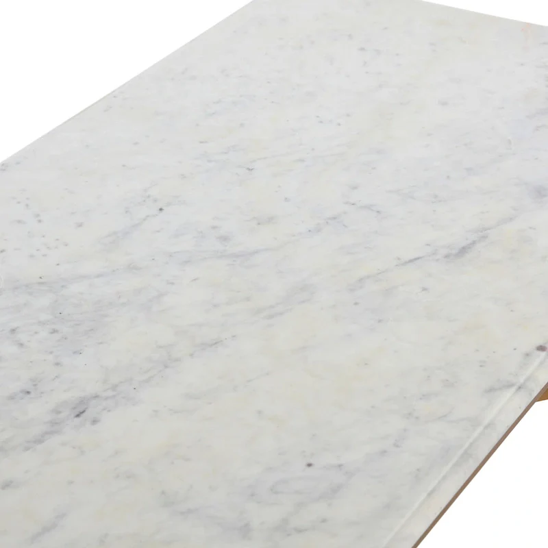 Libertine Genuine Marble and Metal Coffee Table