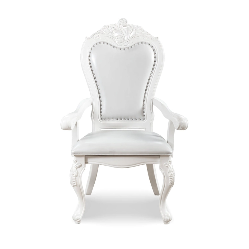 Furniture of America Eugene Traditional Solid Wood 7-Piece Expandable Dining Table Set