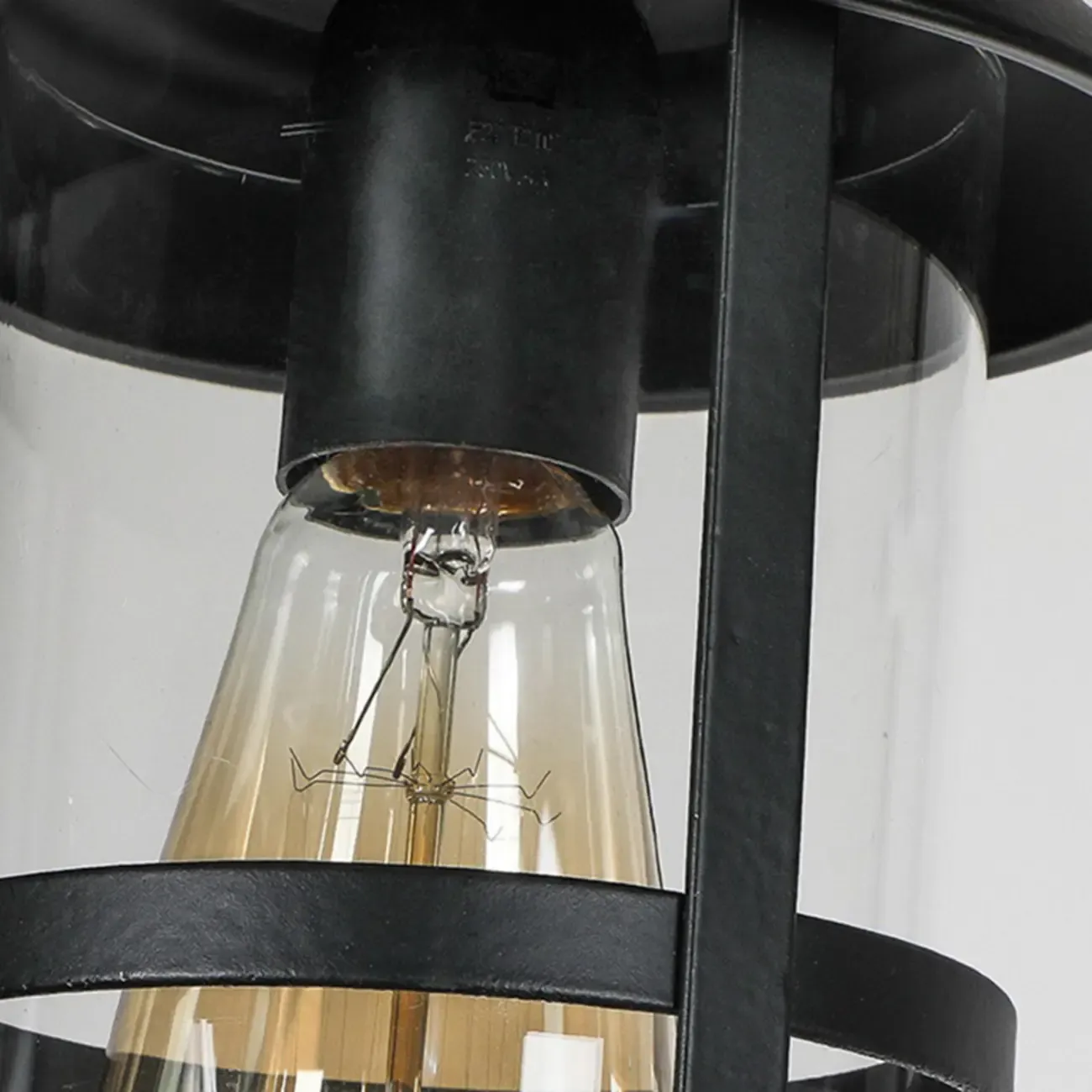 Industrial Island Light Brown Steampunk Cylindrical Pendant Light