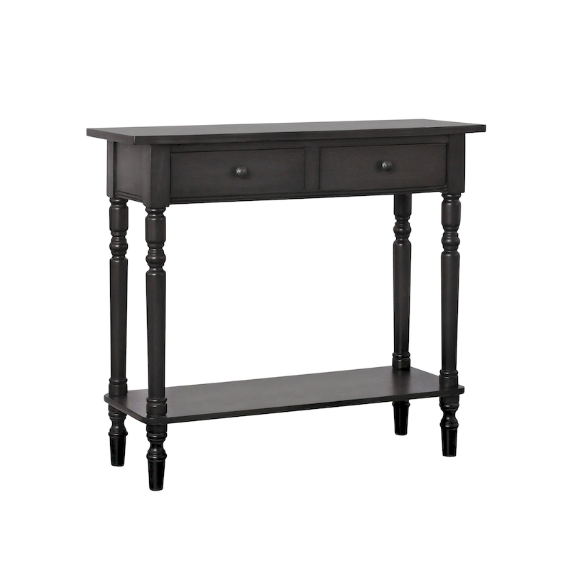 Jeln Traditional 38-inch Wood 1-Shelf Console Table by Furniture of America