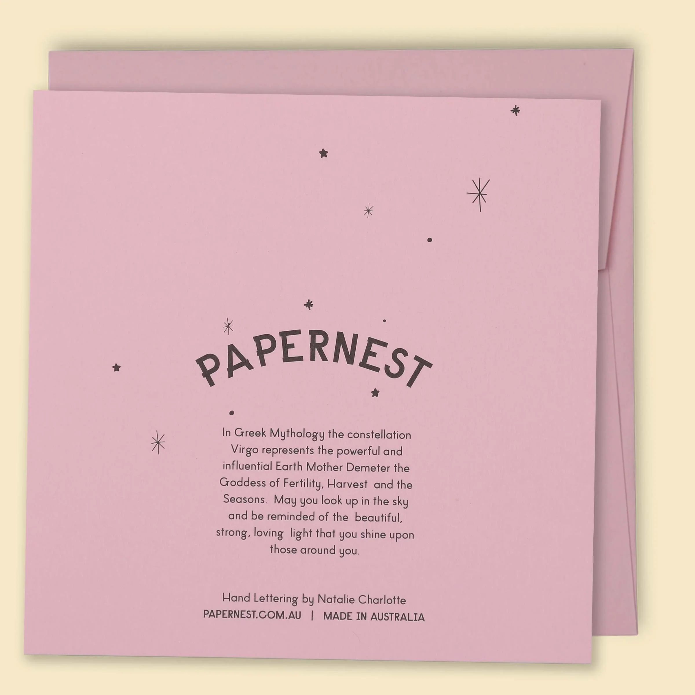 Papernest Mum Constellations Card - Pink