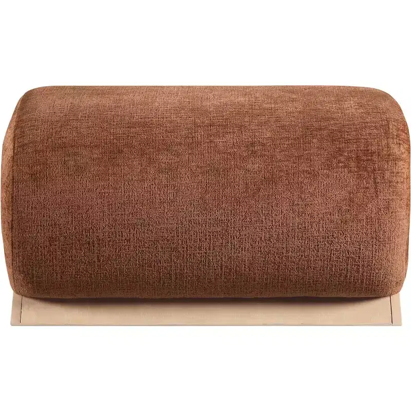 Meridian Furniture Akira Fabric Upholstered Ottoman