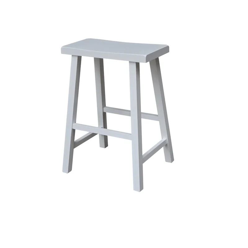 Saddle Seat Counter Height Stool - 24 in. Seat Height