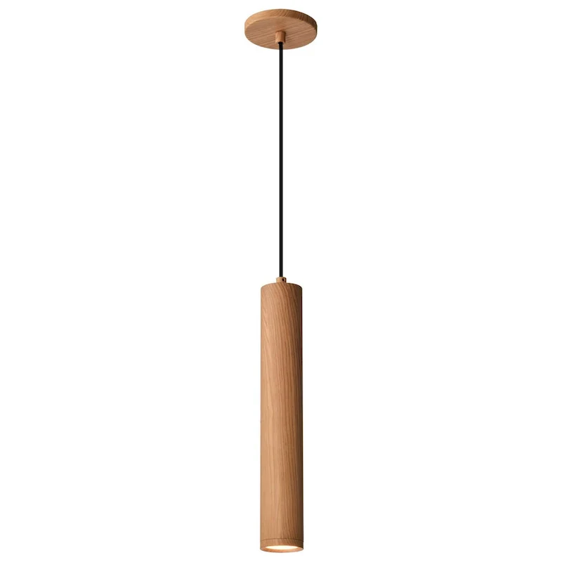 Century 12 Watt 16  LED Pendant Ash Wood Finish - Ash Wood