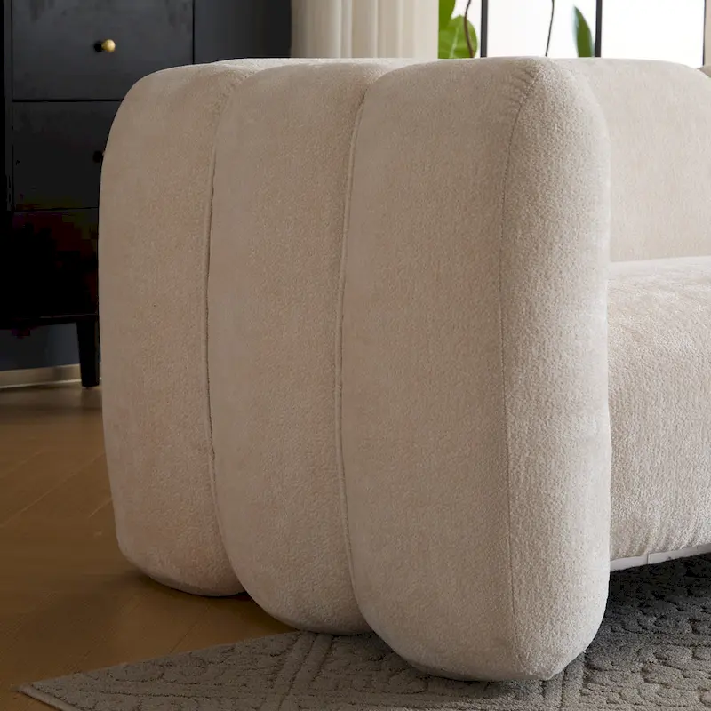 83 3-Seater Wave Design Sofa