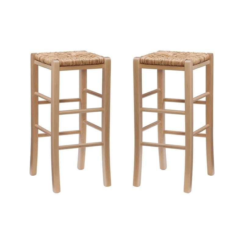 Linon Graham Backless Counter Stool (Set of 2)