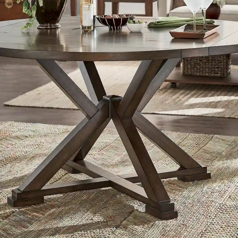 Garrison Espresso Convertible Dining Table by iNSPIRE Q Modern