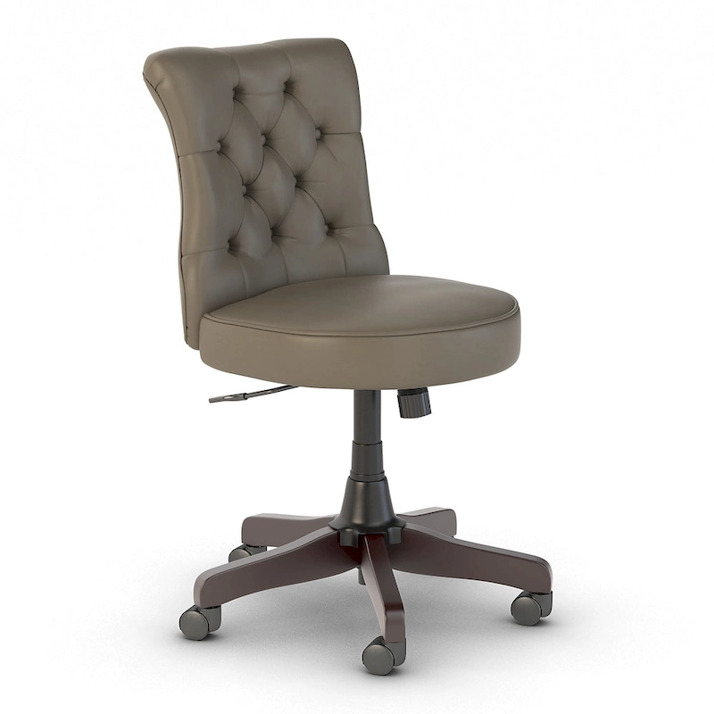 Salinas Mid Back Tufted Office Chair by Bush Furniture
