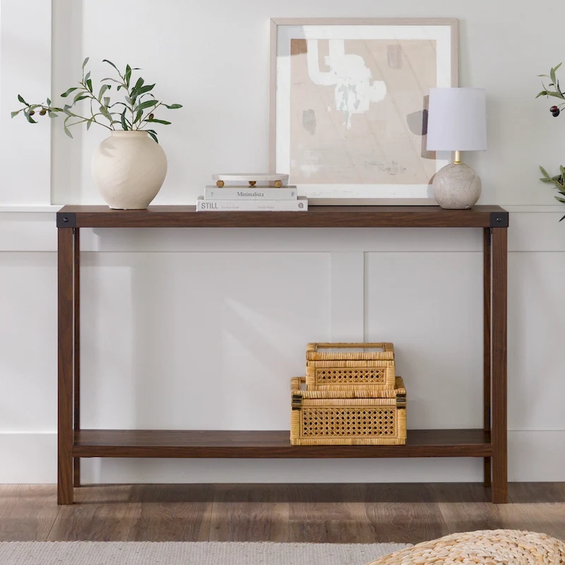 Middlebrook 46-inch X-frame Farmhouse Entry Table