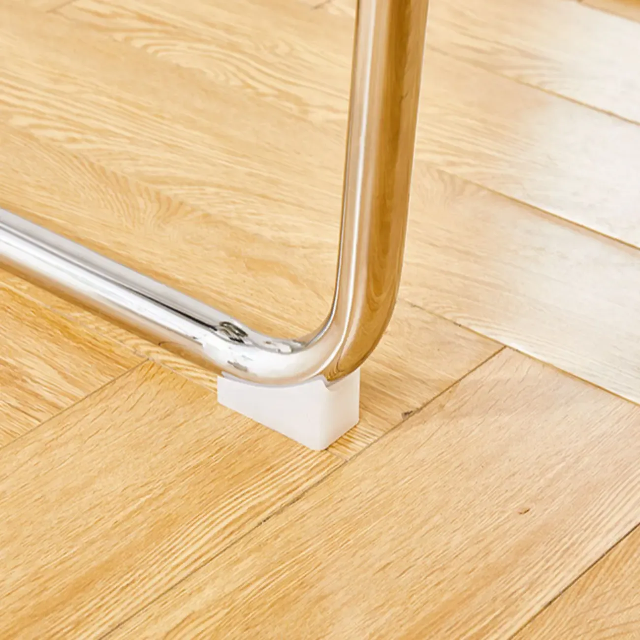 Modern Armless Plastic & Acrylic Dining Chair