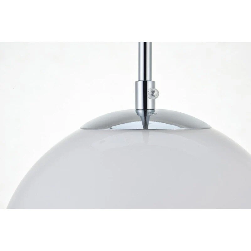 3-Light 36 inch Pendant with Frosted White Glass