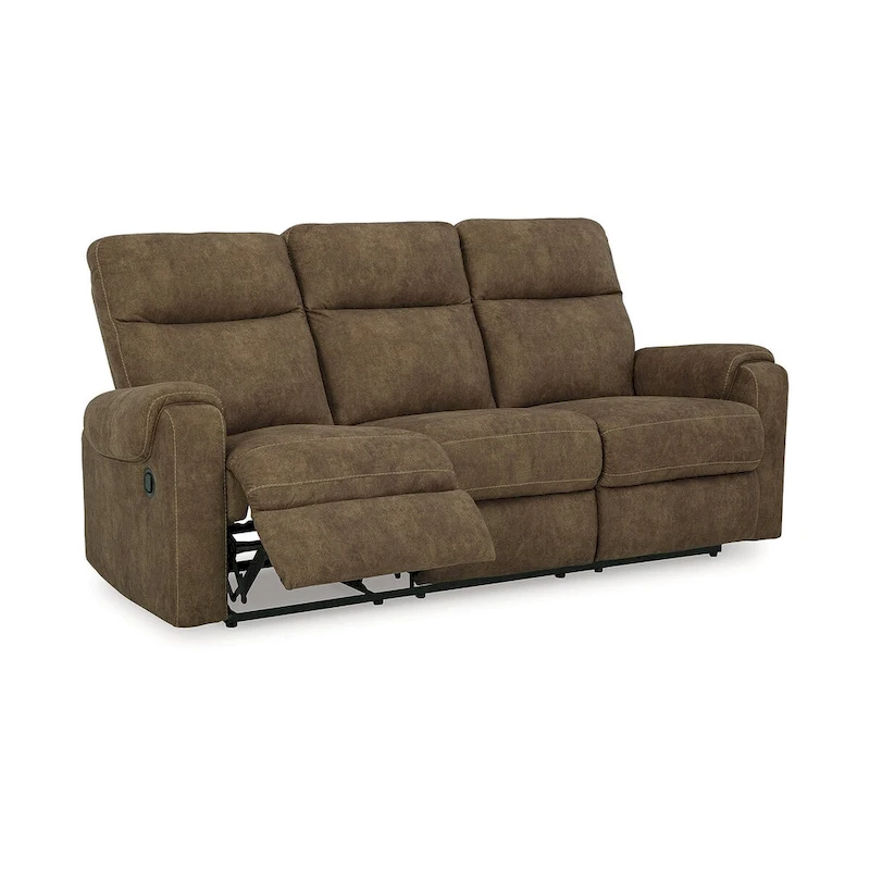 Signature Design by Ashley Edenwold Brown Reclining Sofa - 86  W x 40  D x 40  H