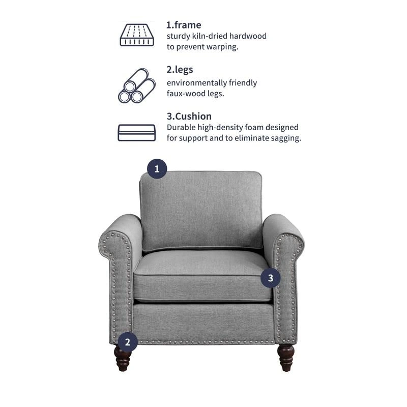 Mixoy Modern Sleeper Sofa,DIY Combination Sectional Single Couch