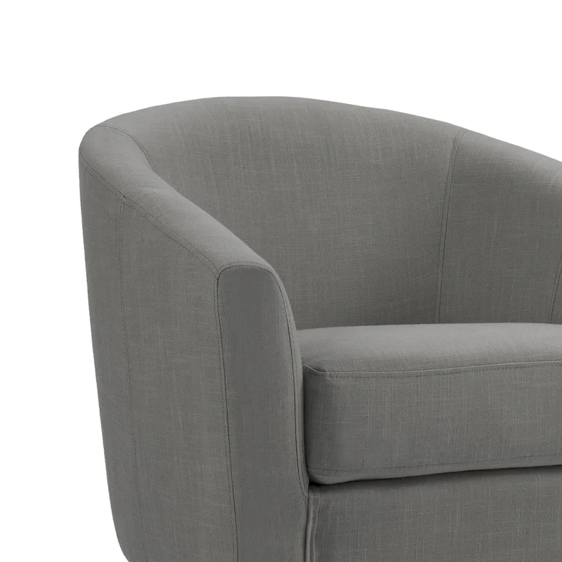 Modern Accent Chair Upholstered Barrel Chair