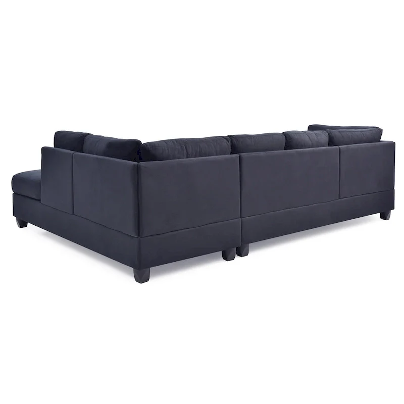 Gallant Microsuede Sectional Sofa