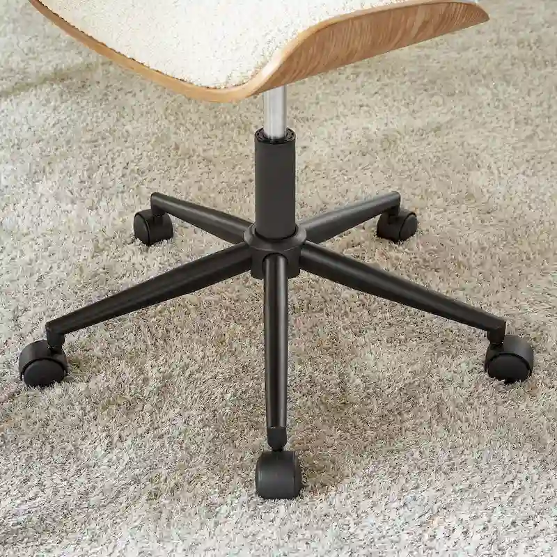 Adjustable and Rolling Desk Chair