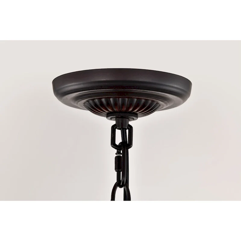 Rikkie 2-Light Wisteria Design Stained Glass Shade Tiffany-Style Pendant Lamp