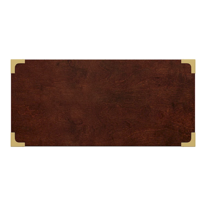 Kedric 5-Drawer Gold Accent Chest by iNSPIRE Q Bold