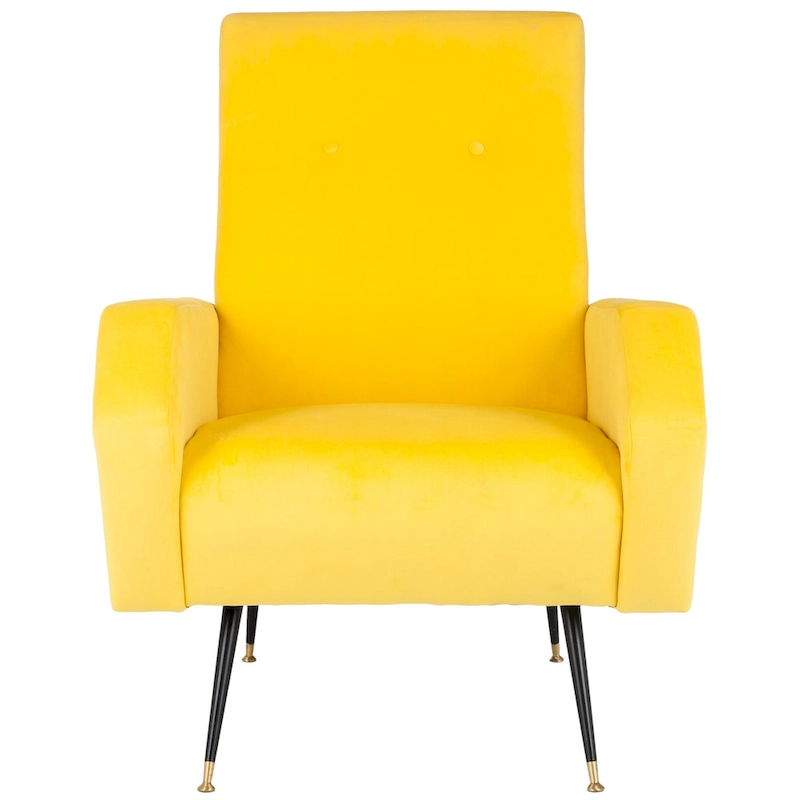 SAFAVIEH Senja Mid-Century Modern Retro Club Chair - 27.5 x 34.8 x 37 - 28Wx35Dx37H