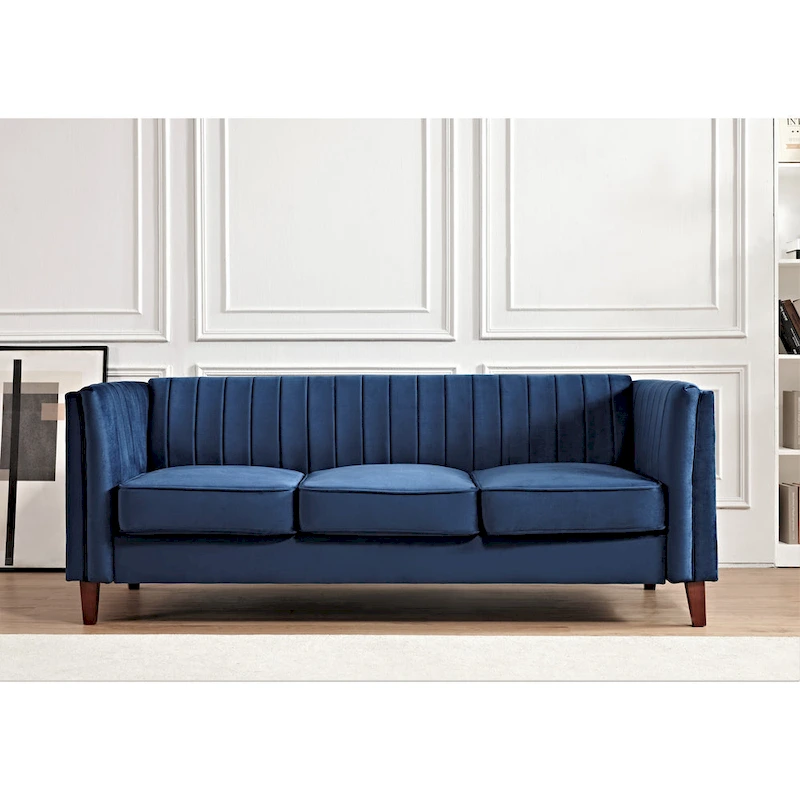 Line Tufted Square Design Sofa