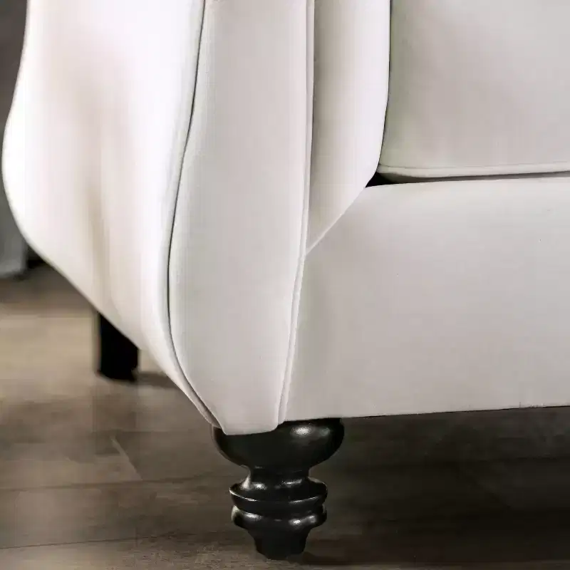 Brushwood Button Tufted Sofa - HOMES: Inside + Out
