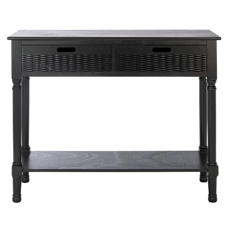 SAFAVIEH Lucetta 2-Drawer Console Table - 35.5 W x 13 L x 29.5 H - 36Wx13Dx30H