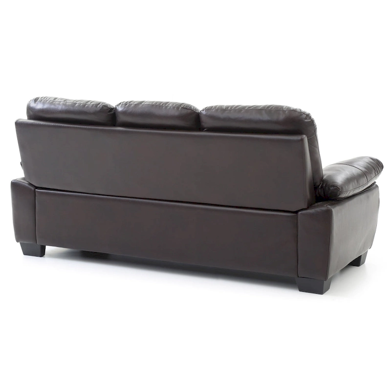 Marta Faux Leather Sofa