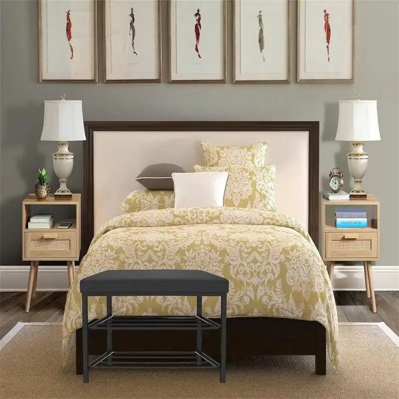 Entryway Shoe Rack - 12.5D x 32W x 19.7H