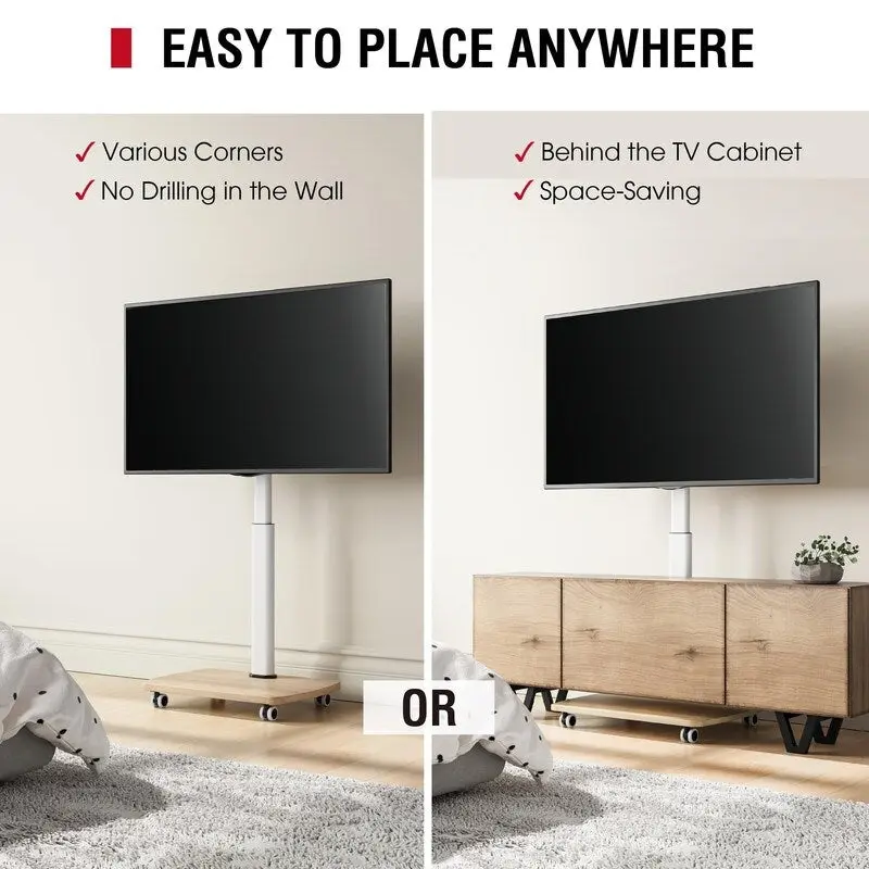 Rolling TV Stand