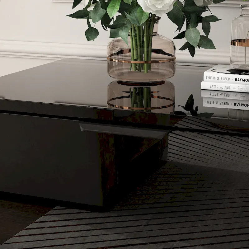 Electric Fireplace TV Stand Entertainment Center with Remote Control