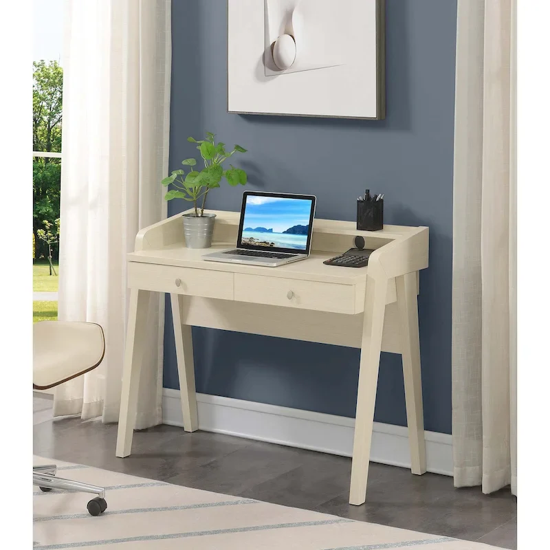 Deluxe 2 Drawer Desk with Shelf