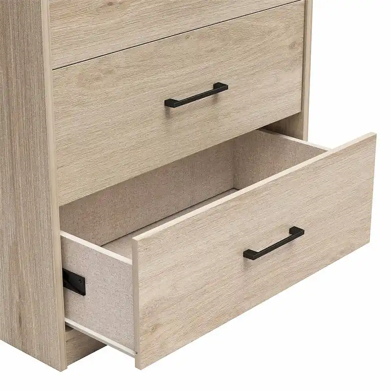 Ameriwood Home BrEZ Build Pearce Tall 5 Drawer Dresser