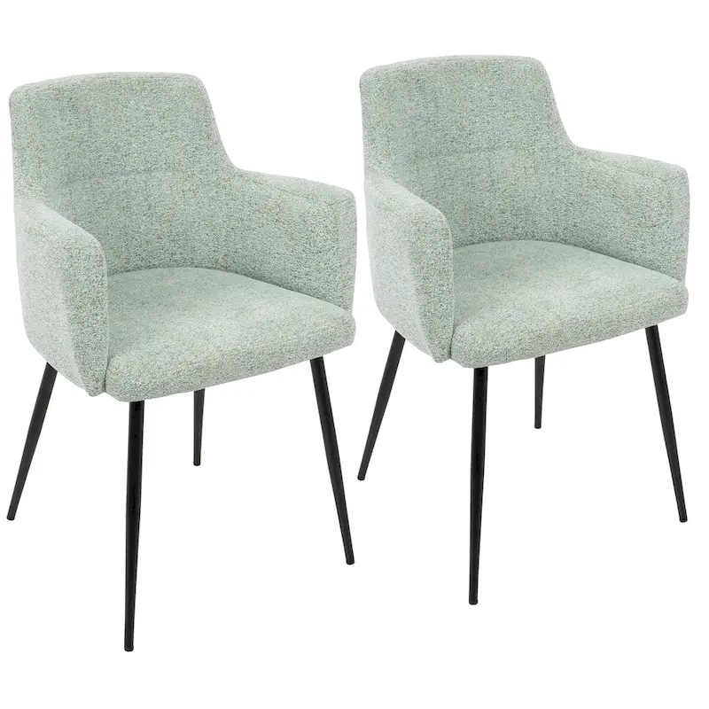 Modern-Style Dining Chairs & Accent Chairs (Set of 2)