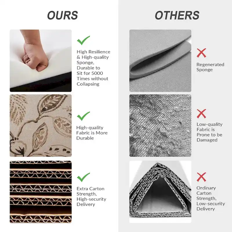 Yahweh Farmhouse Nailhead Armchair with Rolled Arms by HULALA HOME(Set of 2)