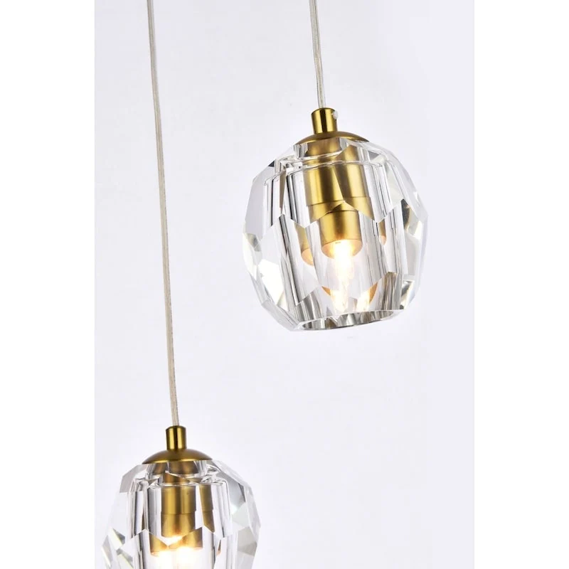 Ella 12-Inch 3-Lights Pendant - N/A