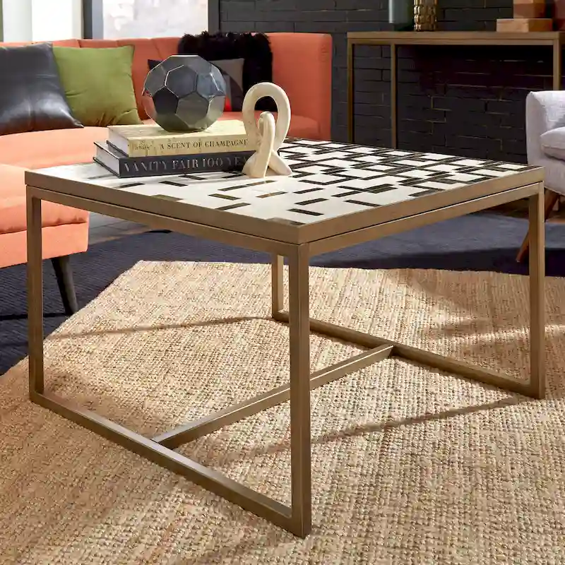Geometric II Square Coffee Table by Homestyles