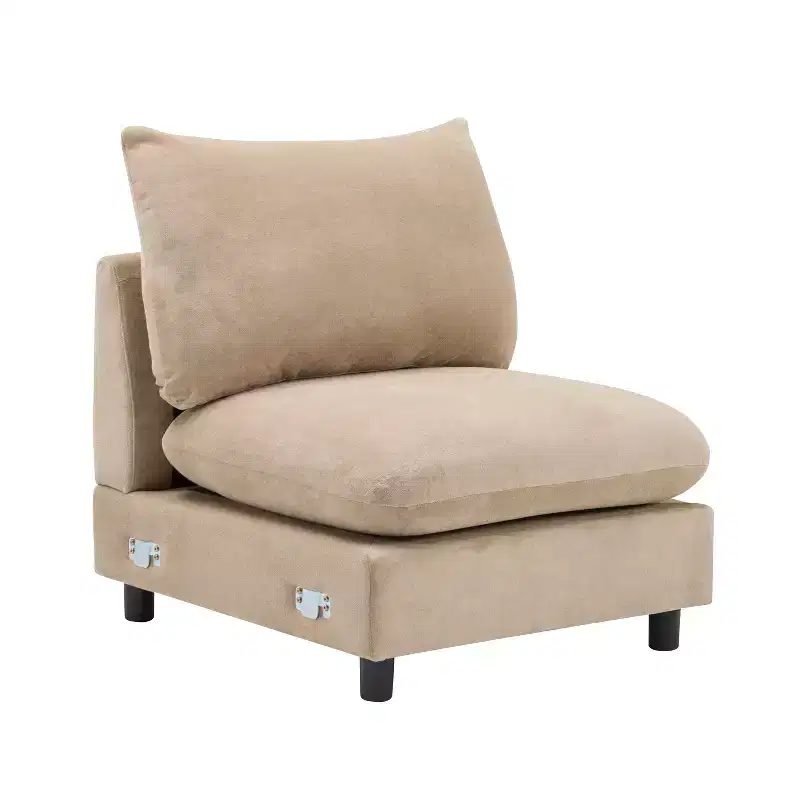 Dark Grey 5-Piece Reversible Sectional Sofa Set, Seats 5