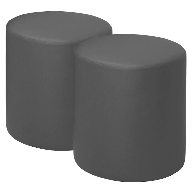 Logan Round Ottoman (Set of 2)