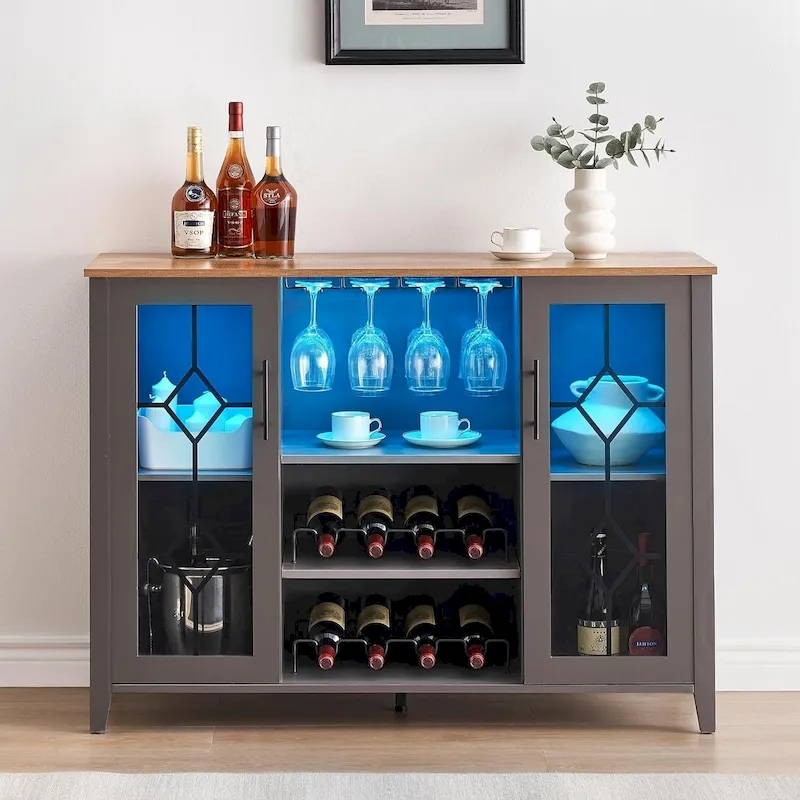 GAOMON Wine Bar Cabinet