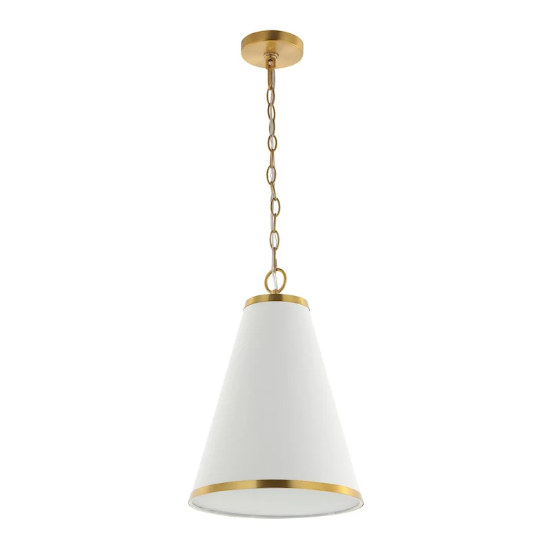 SAFAVIEH Lighting Utta 12-inch Pendant - 12  W x 12  D x 21-93  H - Gold - 12Wx12Dx93H