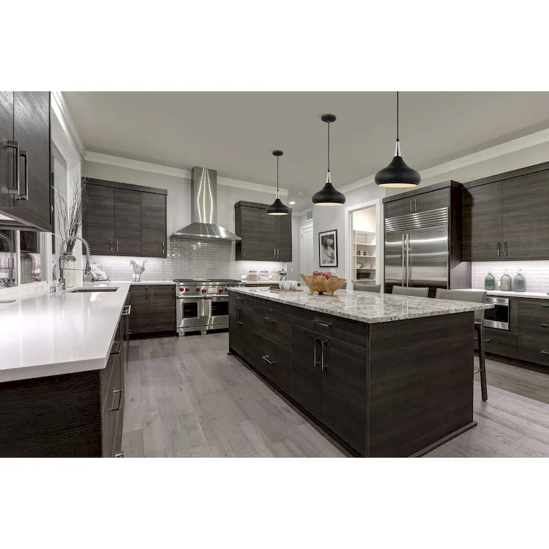 Phoenix 1 Light Small Pendant Matte Black with Polished Nickel