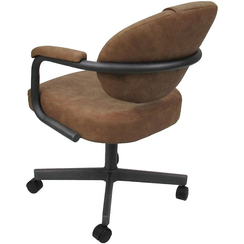 Swivel Tilt Kitchen Chair with Wheels M-70 Casters - N/A