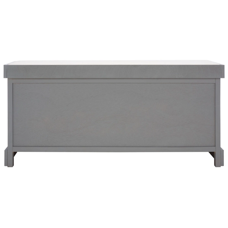 SAFAVIEH Mozella 3-Drawer Cushion Bench - 42  W x 15  D x 20  H - 42Wx15Dx20H