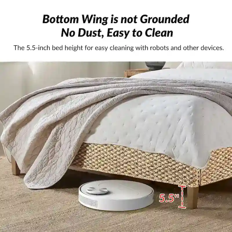 Ludwig Traditional Standard Bed with Wingback Design by HULALA HOME