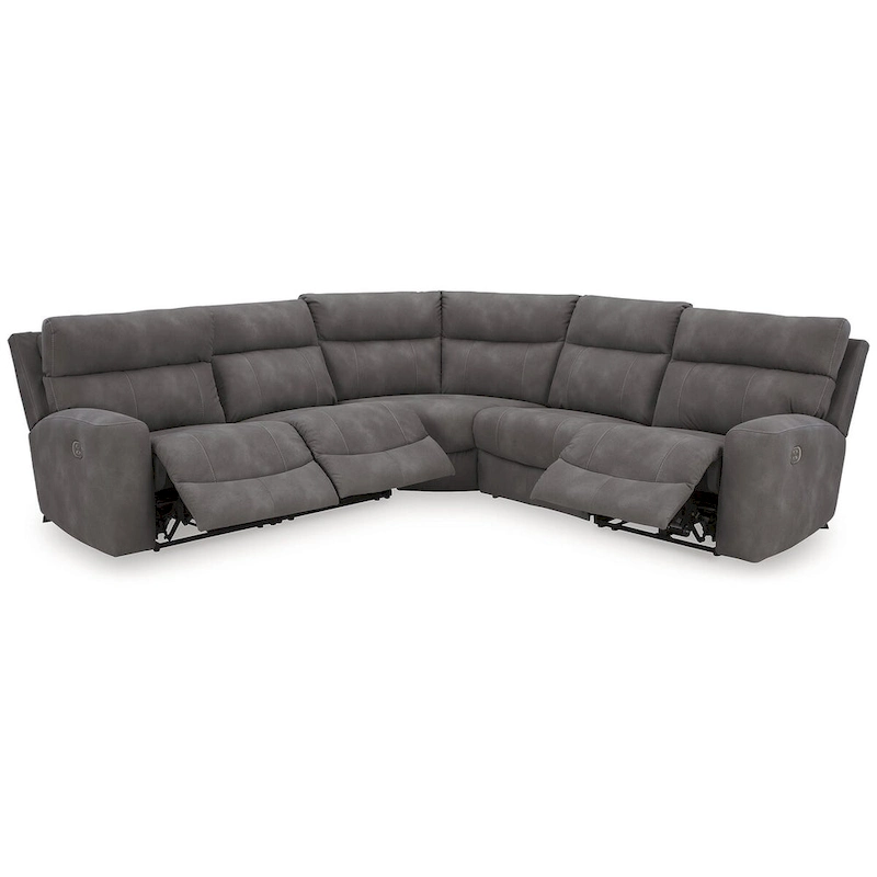 Signature Design by Ashley Next-Gen DuraPella 5-Piece Power Reclining Sectional - 105.5W x 104.5D x 42H