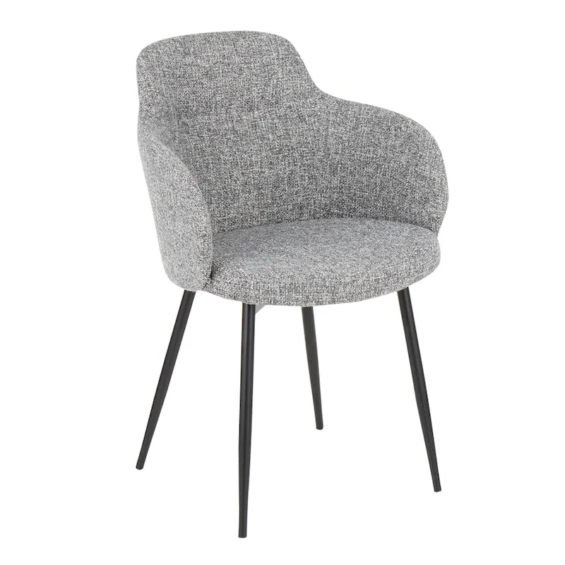 Industrial-Style Upholstered Chair
