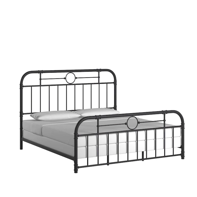 Kendal Black Metal Bed by iNSPIRE Q Classic