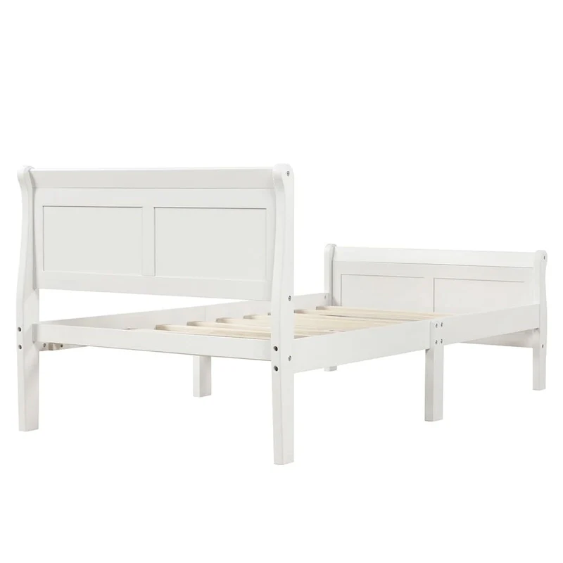 Wood Twin Frame Bed
